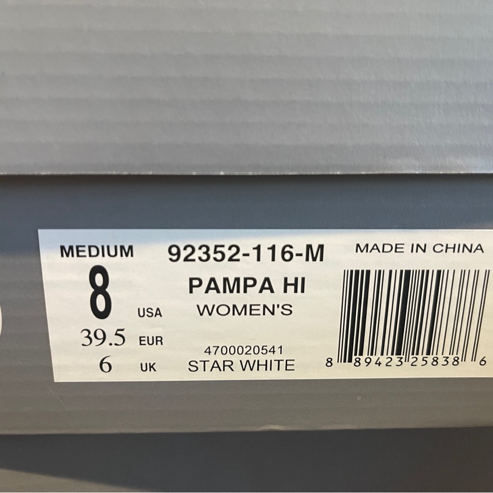 Palladium White Pampa Hi Women's Sneakers - Picture 2 of 7